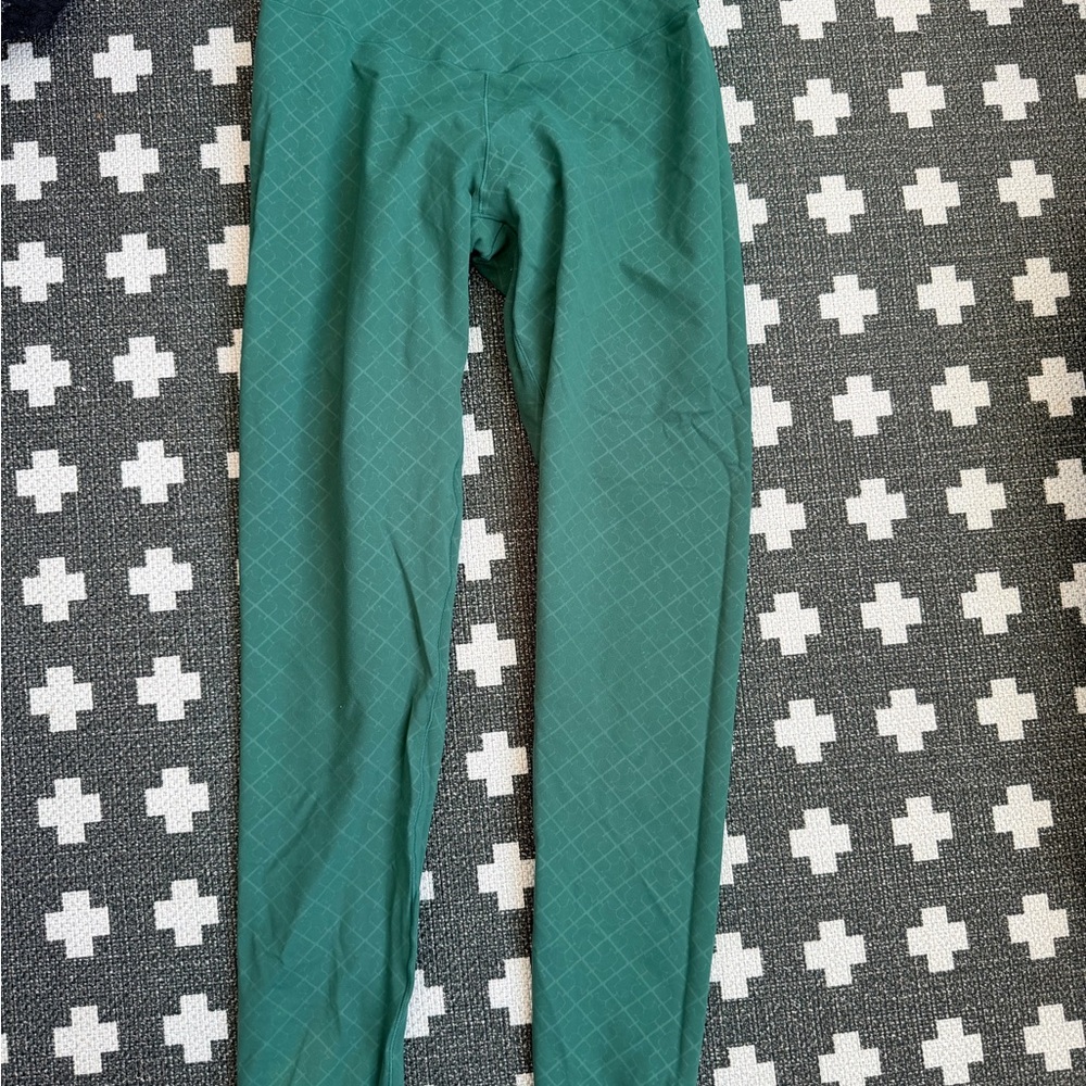 Shefit High Waisted Luxe Emerald Green Leggings